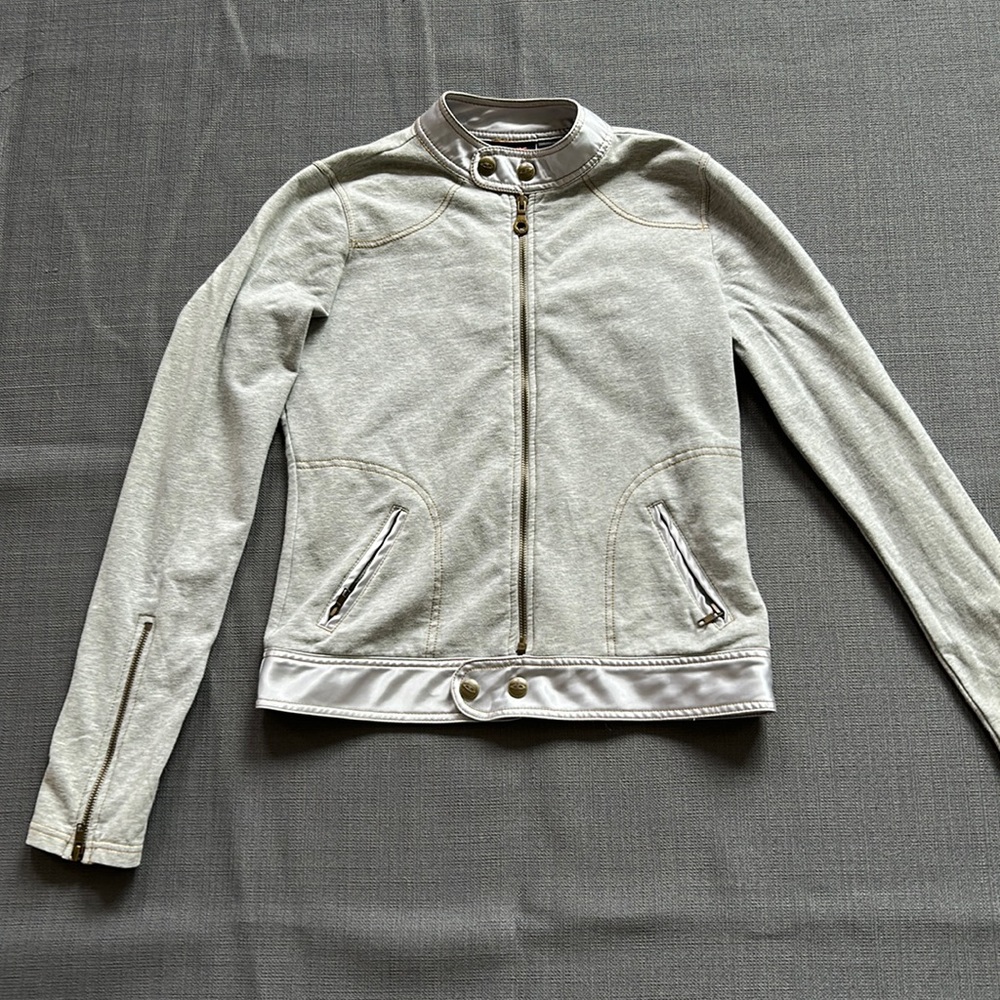 Vintage DKNY zipper up top / jacket